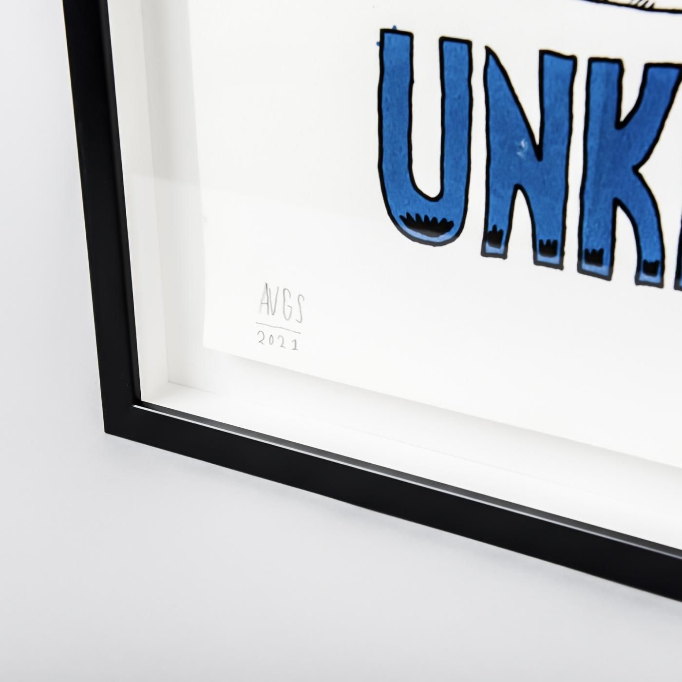 UNKINDNESS × AVGS × BOTANIZE Screen printing ART