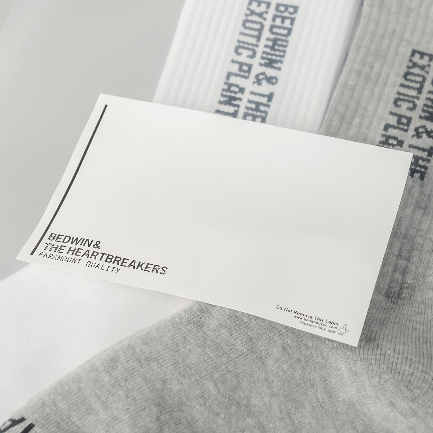 BEDWIN & THE HEARTBREAKERS × BOTANIZE  2set SOX