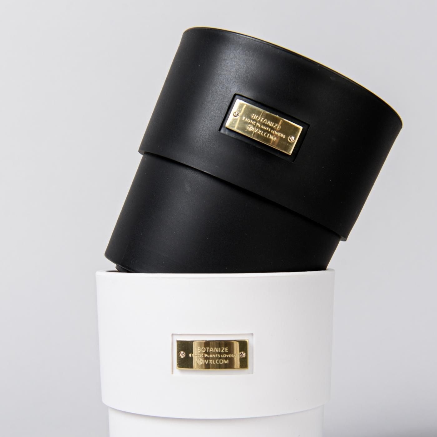 IVXLCDM × BOTANIZE PLA POT  BLACK/WHITE set φ9.5cm