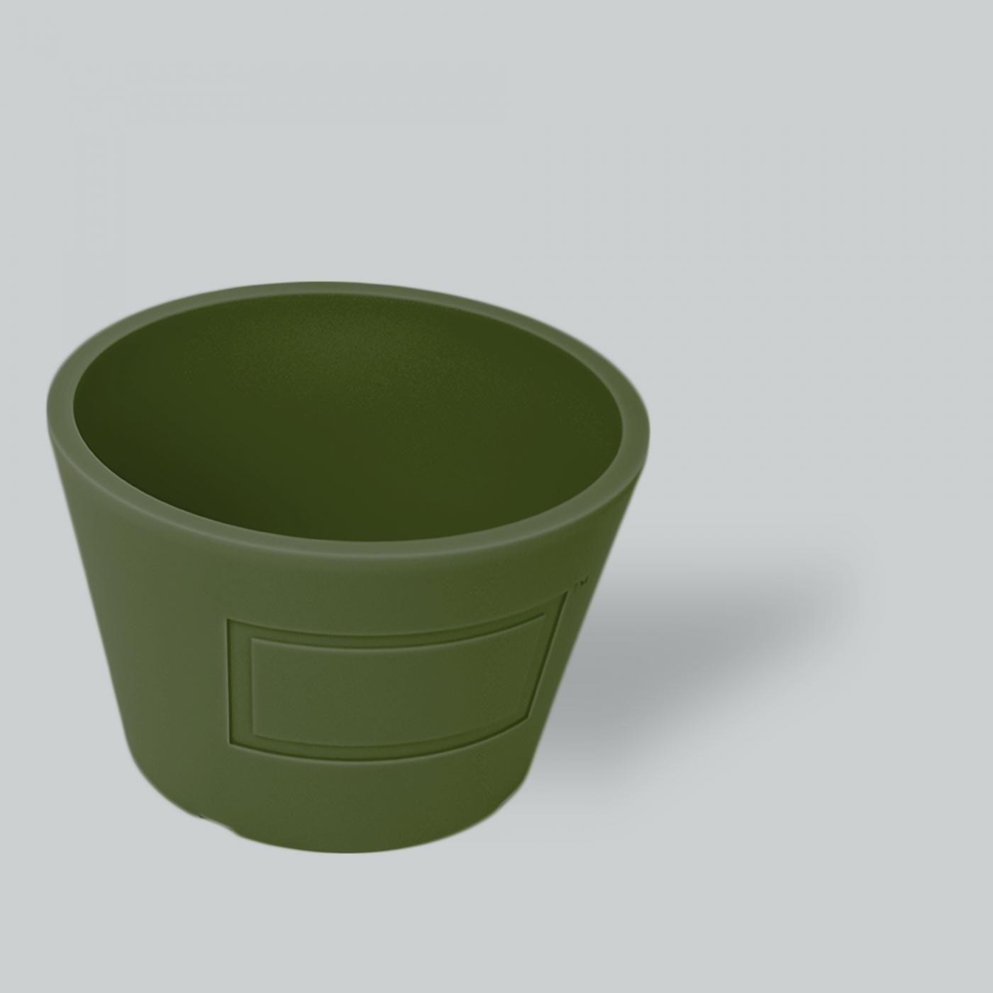 MEDICOM TOY × BOTANIZE Pot KHAKI φ12.2cm