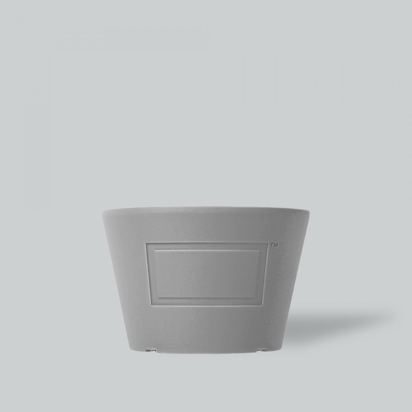 MEDICOM TOY × BOTANIZE Pot GRAY φ12.2cm