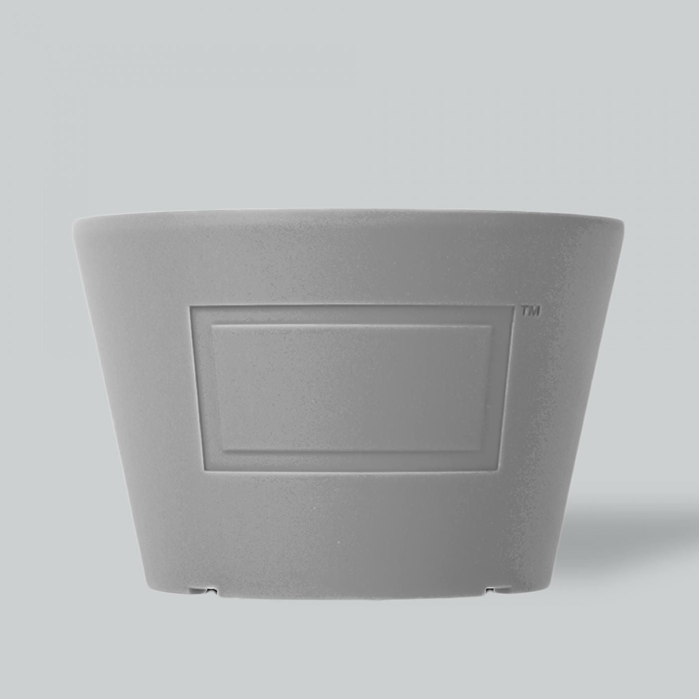 MEDICOM TOY × BOTANIZE Pot GRAY φ12.2cm