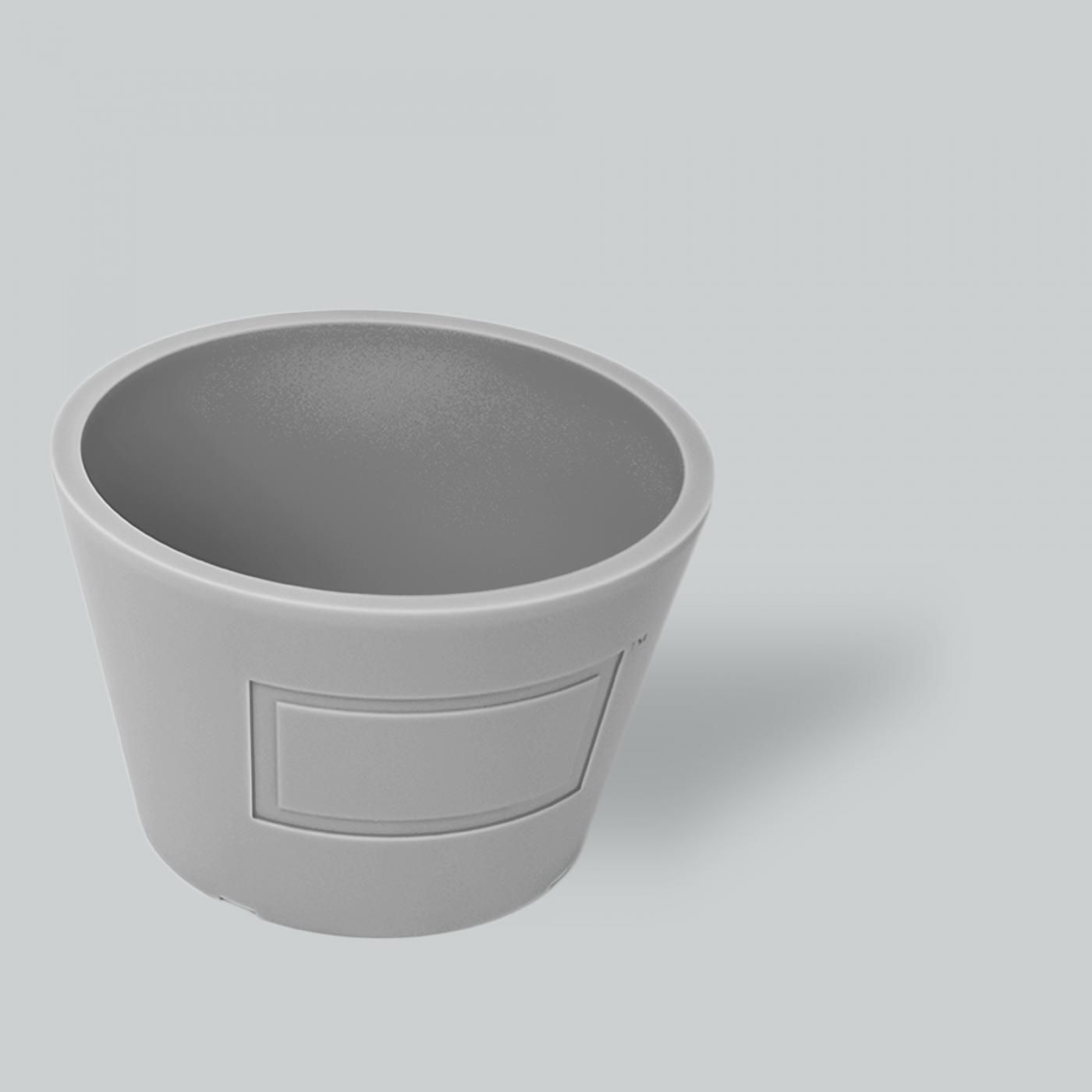 MEDICOM TOY × BOTANIZE  Pot  GRAY  φ12.2cm