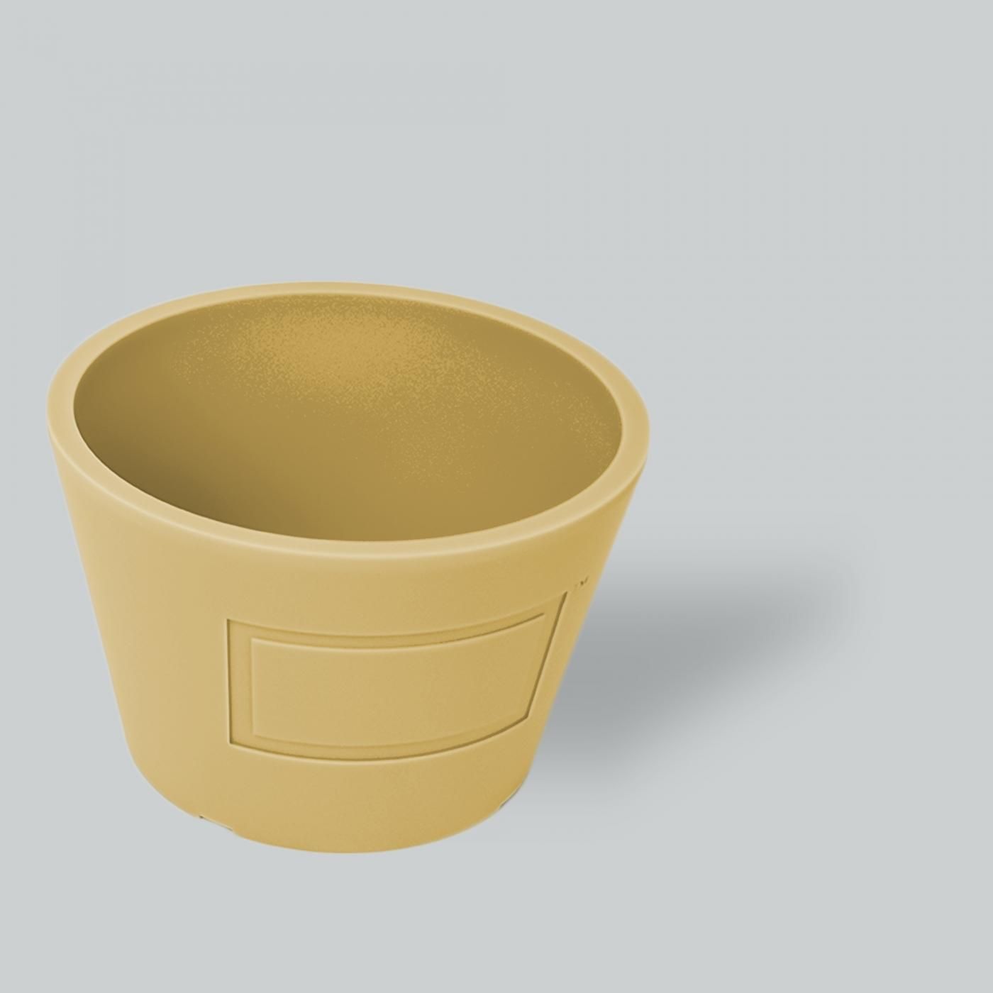 MEDICOM TOY × BOTANIZE Pot BEIGE φ12.2cm