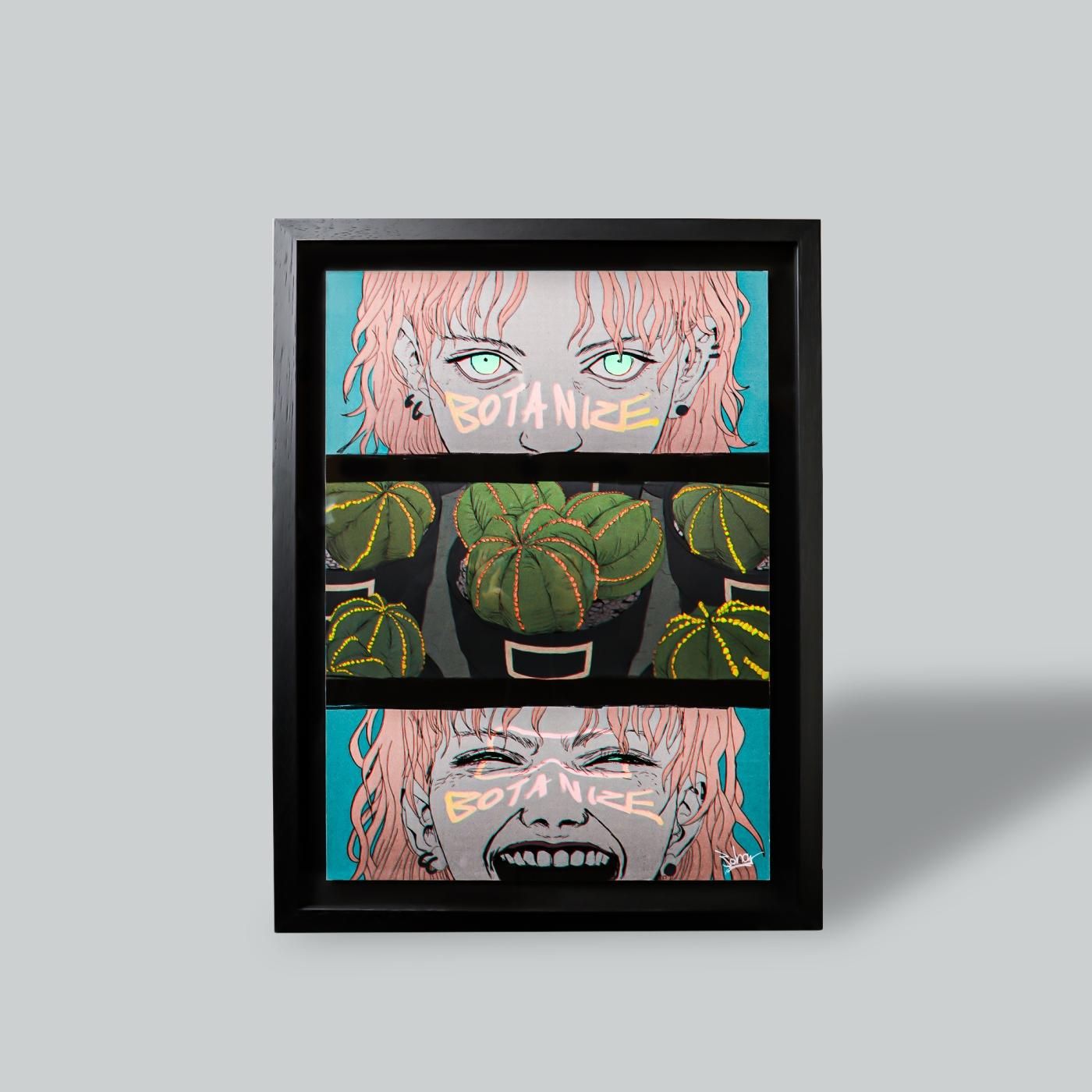 Johann × BOTANIZE 「btnz-2」 Paper on giclee