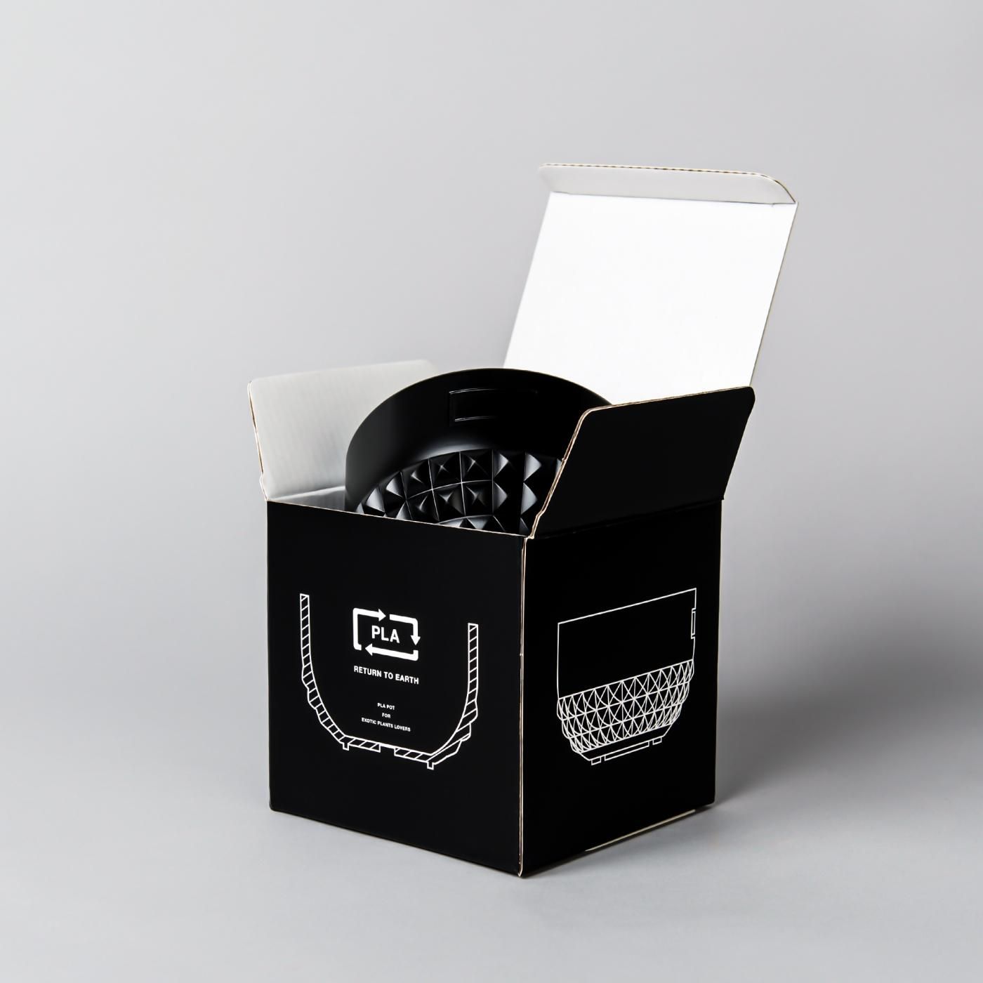 BOTANIZE PLA POT BOWL STUDS “Black” φ11cm