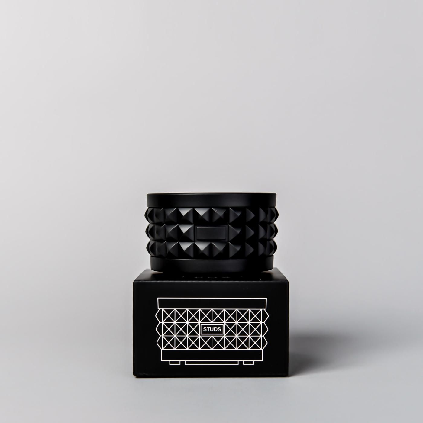 BOTANIZE PLA POT LOW STUDS “Black” φ10cm