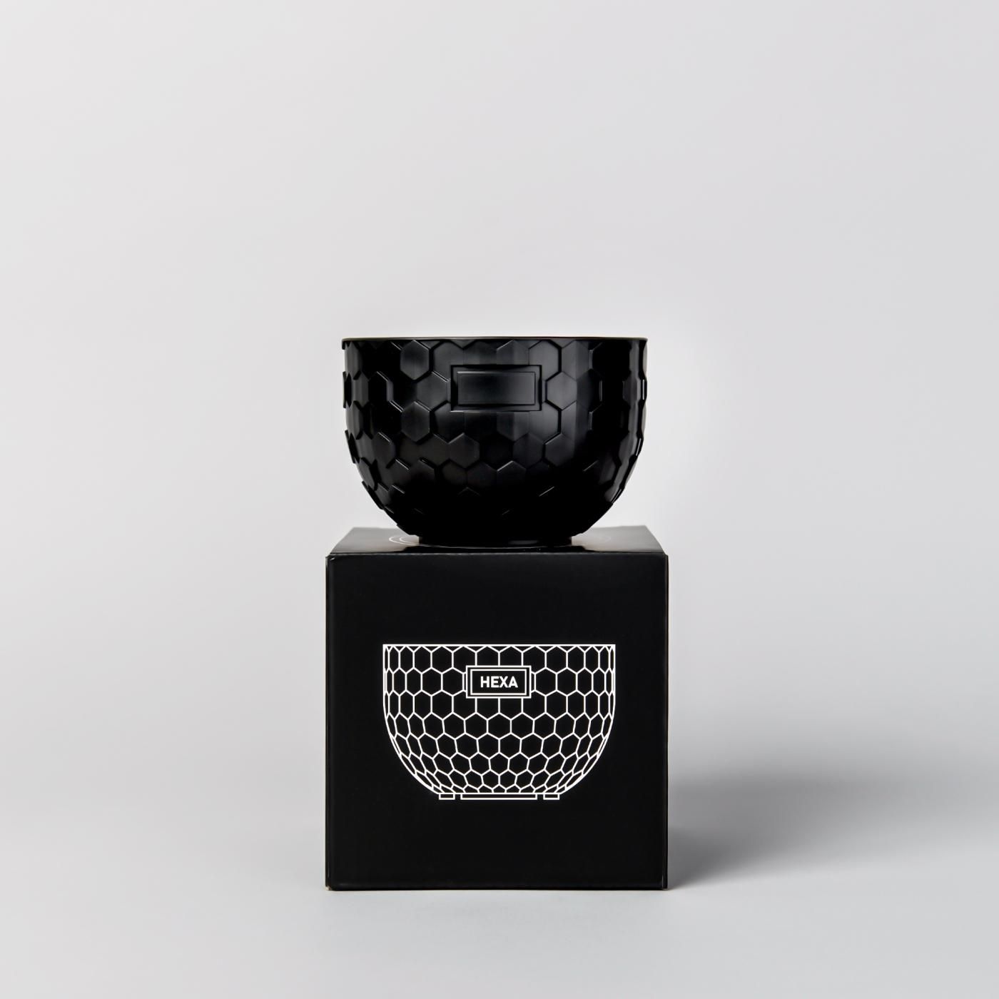 BOTANIZE PLA POT HEXA  “Black” φ11cm