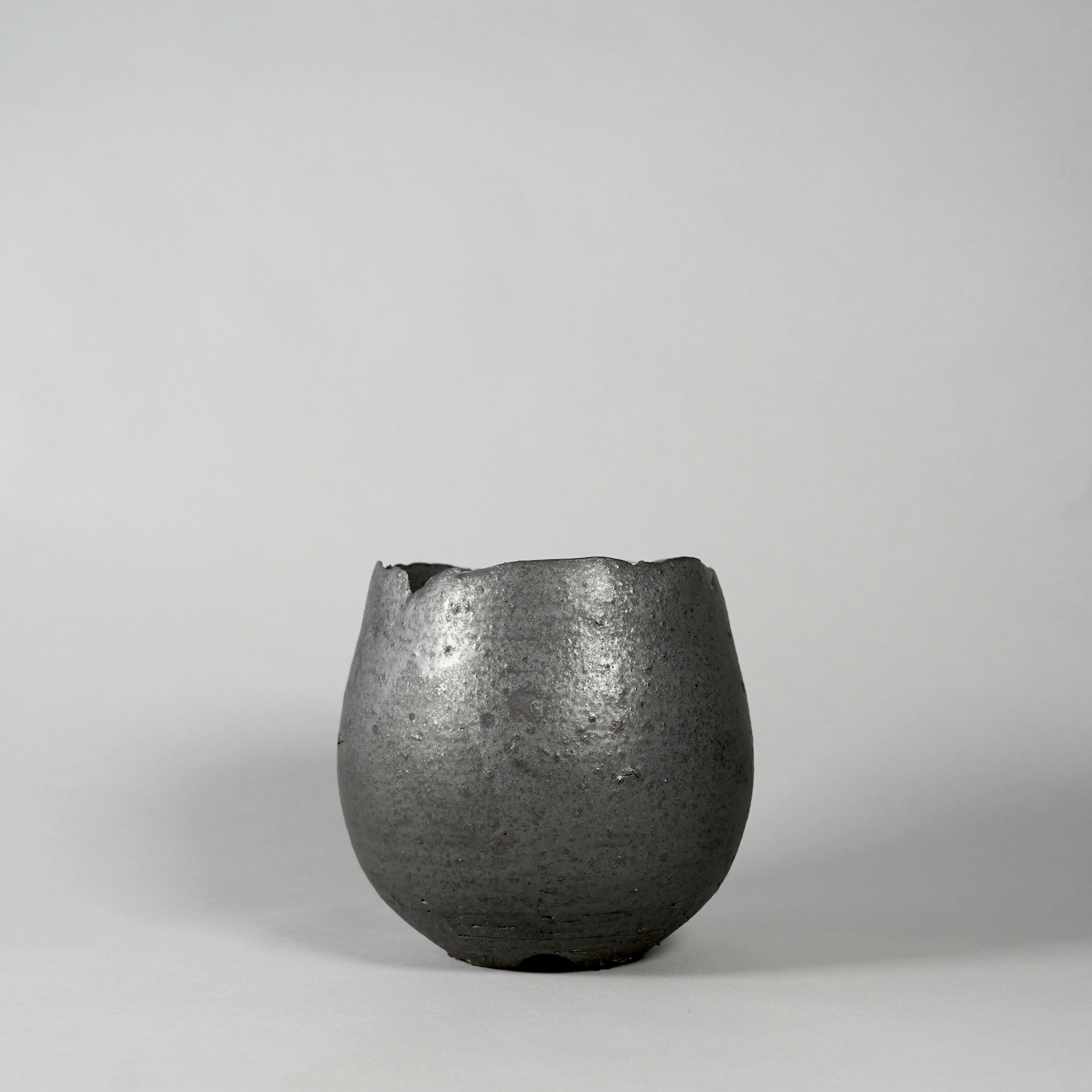 週末値下‼︎BOTANIZE GOUJIN新作「黒燻銀彩」浅鉢（新品、S） GOUJIN × BOTANIZE 〝黒燻銀彩〟B